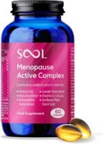 SOOL Menopause Active Complex, 60 Capsules I with Phytoestrogens and Vitamins | Non-Hormonal Menopause Support for Women | Hormonal Balance – Mental Clarity – Midlife Wellness - Image 2
