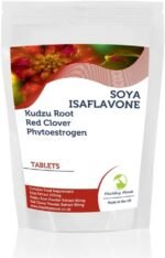 SOYA Isaflavone Kudzu Root Red Clover Complex Vitamins Phytoestrogen Health Supplement Tablets Pills - Image 2