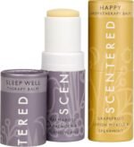 Scentered Aromatherapy Balm Stick Duo for Sleep Support & Mood Boost - Roll On Essential Oil Blends of Lemon Myrtle, Lavender, Ylang Ylang - Aromatherapy Gifts for Women - Sleep Well & Happy - Image 2
