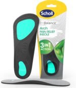 Scholl in-Balance Orthotics Plantar Fasciitis Pain Relief Insoles - 3-in-1 Insoles for Lower Back, Arch Support, Knee and Ankle Pain, 1 Pair - Image 2