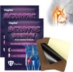 Sciati-ca Pain Relief Patches, 24PCS Herbal Patches for Sci/ATIC Nerve,Back Pain Relief Patches, Sheets Sci/atica Patch,Heat Patches for Joint,Relieve Buttock Pain - Image 2
