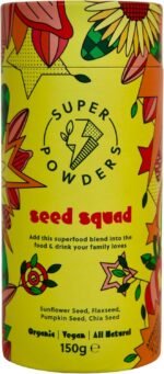 Seed Squad – Organic Superfood Seeds for The Whole Family, Including Children and Fussy Eaters. Natural Vegan Protein Boost. Sunflower, Chia, Flaxseed. 30 Servings. Recommeded +3 - Image 2