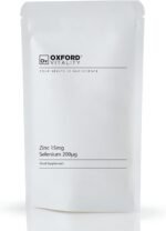 Selenium 200mcg and Zinc 15mg Supplement | Hair Skin and Nails Support | Immune System | by Oxford Vitality - Image 2