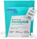 Senolytic 8 – Advanced Senolytics Supplement with Fisetin, Quercetin, NAC & Tocotrienols – Cellular Rejuvenation Formula – 120 Capsules – 8-Ingredient Complex, 99% Pure - Image 2