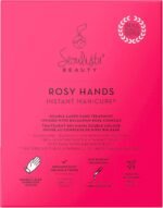 Seoulista Beauty Rosy Hands Instant Manicure – At Home Hand Mask Treatment – Soothe and Hydrate Dry Skin, Nails, Cuticles —Anti-Ageing With Vitamin C, Beeswax — Fade Dark Spots — Award-Winning - Image 2