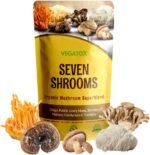 Seven Mushroom Powder | Medicinal Mushrooms Blend with Chaga, Reishi, Lion's Mane, Cordyceps | 100% Pure Organic Shroom Powder| Vegatox | 100g - Image 2