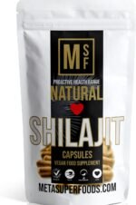 Shilajit | 60 Capsules | 60% Fulvic Acid | 1400 milligrams Shilajit Resin Powder per Capsule | High Strength Shilajit Capsules | Vegan Himalayan - Image 2