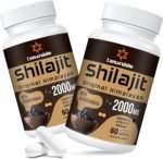 Shilajit Capsules 2000mg, 100% Pure Shilajit with Ashwagandha Root Extract, 60% Fulvic Acid and 85+ Minerals, High Strength Himalaya Shilajit Supplement for Energy, 60 Count (Pack of 2) - Image 2