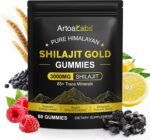 Shilajit Gummies, Pure Himalayan Gold Shilajit 85+ Trace Minerals for Men & Women, 60 Vegan Gummies for Energy & Vitality Support - Image 2