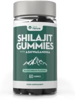 Shilajit Gummies with Ashwagandha & Blackcurrant Flavour - 60 Vegan Gummies with Vitamin B6, B12 & Zinc - Energy Boost & Immune Support, Himalayan Shilajit for Men & Women - Image 2