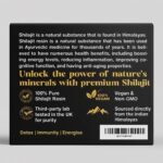 Shilajit Resin, 100% Pure Himalayan Shilajit 30g, Gold Grade Organic Supplement for Men and Women | High Strength, Rich in Fulvic & Humic Acid, 80+ Trace Minerals, Vitality Booster (Pack of 03) - Image 2