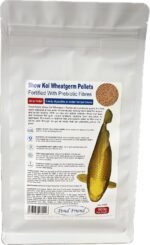 Show Koi Wheatgerm Pellets Autumn Winter & Spring Low Temperature Food 3mm 500g With Prebiotics To Aid Digestion & Immune System Increase Probiotic Bacteria Gut Health - Image 2