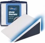 Silentnight Sleep Therapy Wedge Pillow - Memory Foam Ergonomic Soothing Relief - Reduce Aches and Pains Snoring Heartburn Acid Reflux - Post-Surgery Support - Sleeping & Sitting Multiuse Support - Image 2