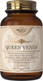 Sky Premium Life Queen Venus Multivitamin Food Supplement for Women - 60 Capsules Friendly - Vitamin B Complex with Maca Root Extract, Ginseng, Magnesium. - Image 2