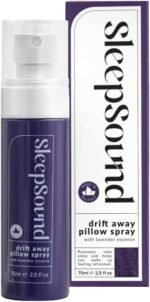 Sleep Sound Lavender Pillow Mist | Calming Bedtime Spray for Relaxation & Nighttime Routine | Long-Lasting Aromatherapy Mist Scent Bottle - Image 2