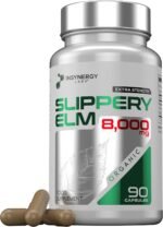 Slippery Elm 8,000MG Per Capsule + Organic (Highest UK Dosage) 3 Month Supply 90 Capsules Superior High Strength Slippery Elm, Supports Digestion & Acid Reflux, Slippery Elm Powder Bark - Image 2