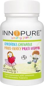 SmartyPants® 120 Vegan Chewable Kids Multivitamin Tablets - All B Vitamins, Vitamins D, C and E- Childrens Multivitamins with Iron to Contribute to The Normal Growth of Children - UK Made - Image 2