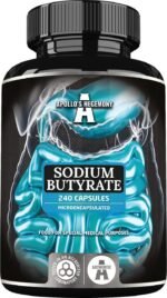 Sodium Butyrate High Dose 570 mg (30% Butyric Acid), 240 Vegan Capsules, 8 Month Supply, Sodium Supplement to Support Intestinal Barrier Regeneration and Overal Gut Health - by Apollo's Hegemony - Image 2