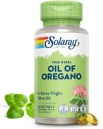 Solaray Oil of Oregano 150 mg – 60 Vegan Softgels | High Strength Natural Herbal Defence with Omega-3 & 6 Fatty Acids | with Extra Virgin Olive Oil for Gentle Digestion | Immune & Wellness Support - Image 2