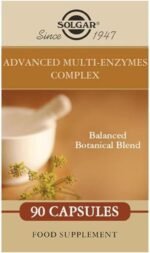 Solgar Advanced Multi-Enzymes Complex - 90 Vegetable Capsules Gold - Image 2