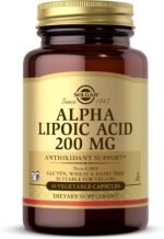 Solgar Alpha Lipoic Acid 200 mg Vegetable Capsules - Food Supplement, Pack of 50 - Antioxidants - Vegan, Gluten Free - Image 2