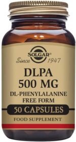 Solgar DLPA 500 mg (DL-Phenylalanine) Vegetable Capsules - Pack of 50 - Image 2