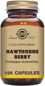 Solgar Hawthorne Berry Vegetable Capsules - Pack of 100 - Powdered Extract - Vegan, Vegetarian, Kosher - Image 2