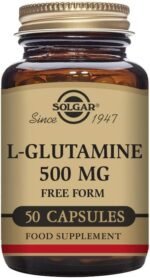 Solgar L-Glutamine 500 mg Vegetable Capsules - Pack of 50 - Fuel For Muscles - Supports An Active Healthy Lifestyle - Vegan and Gluten Free - Image 2