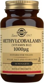 Solgar Methylcobalamin (Vitamin B12) 1000 µg Nuggets, Pack of 30 - For Energy Support - Easy to Take, Dissolvable - Vegan - Image 2