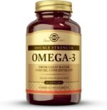 Solgar Omega-3 Double Strength Softgels - 60 count (Pack of 1) - For a Healthy Heart, Brain and Vision - Good Fats to Nourish the Whole Body - Gluten Free - Image 2