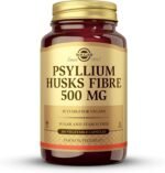Solgar Psyllium Husks Fibre 500 Mg Vegetable Capsules - Pack Of 200 - High In Soluble Fibre - Vegan - Image 2