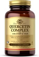 Solgar Quercetin Complex Vegetable Capsules - Pack of 50 - Supports Immunity and Protects from Oxidative Stress - With Ester Vitamin C and Bromelain - Vegan and Gluten Free - Image 2