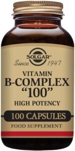 Solgar Vitamin B-Complex "100" Extra High Potency Vegetable Capsules - Pack of 100 - Key Vitamin B Combination - For Increased Energy and Mental Performance - Vegan and Gluten Free - Image 2