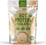 Soy Protein Isolate Powder 1kg Vegan 100% Plant Protein Gluten-Free, SOYA Protein Powder Shake for Superfood Super Greens Dairy Free Shakes by PROELITE (1KG, Unflavoured) - Image 2