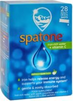 Spatone Natural Iron Supplement + Vitamin C (28 Sachets), Daily Convenient Liquid Iron Sachets, Nothing Artificial, Better Absorption than Tablets, Less Side Effects, Apple Flavour - Image 2