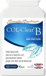 Specialist Supplements COL-Clear B Internal Cleanse Support 100 Capsules - Image 2