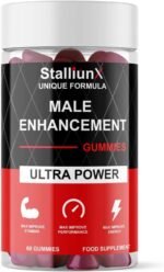 StalliunX - Men's Wellness Gummies for Energy & Vitality, with L-Arginine, Maca & Ashwagandha, Made in The UK, GMP Certified, 60 Gummies - Image 2