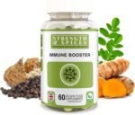 Strength & Spices Immune System Booster, Turmeric and Black Pepper Capsules with Moringa Powder, and Maca, Antioxidant-Rich Blend to Improve Immune Functions and Overall Wellness, 1000mg, 60 Capsules - Image 2