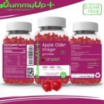 Sugar-Free Apple Cider Vinegar Gummies with The Mother – 1200mg ACV, Folic Acid & B12 for Energy & Wellness – 60 Natural Apple Flavoured Gummies – Delicious, Healthy, & Easy to Take! - Image 2