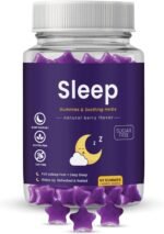 Sugar Free Sleep Gummies x 60 | High Strength Natural Sources Fast Absorbing | Helps Switch Off from Repetitive Thoughts | Vegan Friendly | Gluten-Free | Chewable | Vital Blue - Image 2