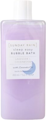 Sunday Rain Sleep Easy Bubble Bath, Lavendar Bath Soak, Calming, Helps Aid Relaxation, Vegan & Cruelty Free, 450ml - Image 2