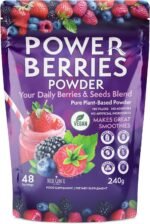Super Berry Powder - 1 Pack, 240g - Immune Support - Food Supplement - Superfood Berries - Smoothie Mix for Shakes - Healthy Boost for Detox Juice Beverages or Any Drink - by NextGenU - Image 2