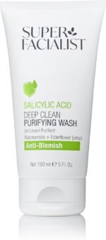 Super Facialist - Salicylic Acid Anti Blemish Purifying Cleansing Wash with Niacinamide (Vitamin B3), Face Cleanser & Face Wash for Clean and Clear Skin & Treat Acne, 150ml - Image 2