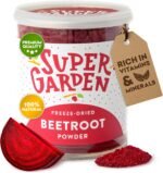 Super Garden Freeze Dried Beetroot Powder - Pure Natural Supplement Rich in Vitamins & Minerals - Vegan-Friendly Superfood for Smoothies, Baking & Cooking - No Additives or Preservatives - 160g - Image 2