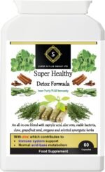 Super Healthy Gut Detox & Candida Cleanse - Probiotic & Herbal Supplement, 60 Vegan Capsules - Image 2