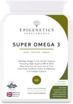 Super Omega 3 1000mg | High Strength 270mg EPA + 180mg DHA Fish Oil | 60 Softgel Capsules UK Made | 1 Capsule Daily (2 Month Supply) - Image 2