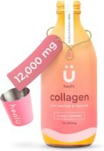Super-Strength Liquid Collagen 12,000mg - Pure Hydrolysed Peptides for Women Skin, Hair, Nails and Muscle Repair - Grass-fed Bovine with VIT C, Zinc, Manganese - Made in UK- 330ml - Image 2