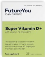 Super Vitamin D+ Supplements – High Strength D3 and K2 Vitamin Capsules for Bone Health and Density – Vitamins for Tiredness and Fatigue – Vitamin D Tablets by FutureYou Cambridge - Image 2