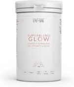 Superblend Glow 300g- Supergreens Blend- 35 35 Food-Based Ingredients Plus bioactive enzymes High-Fibre, Low Fat and Dairy-Free Naturally-Occurring Vitamin C for Immunity- Supergreen Shots - Image 2