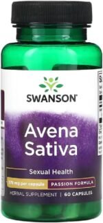 Swanson - Avena Sativa, 575mg | Energy and Vitality Support - 60 Capsules - Image 2